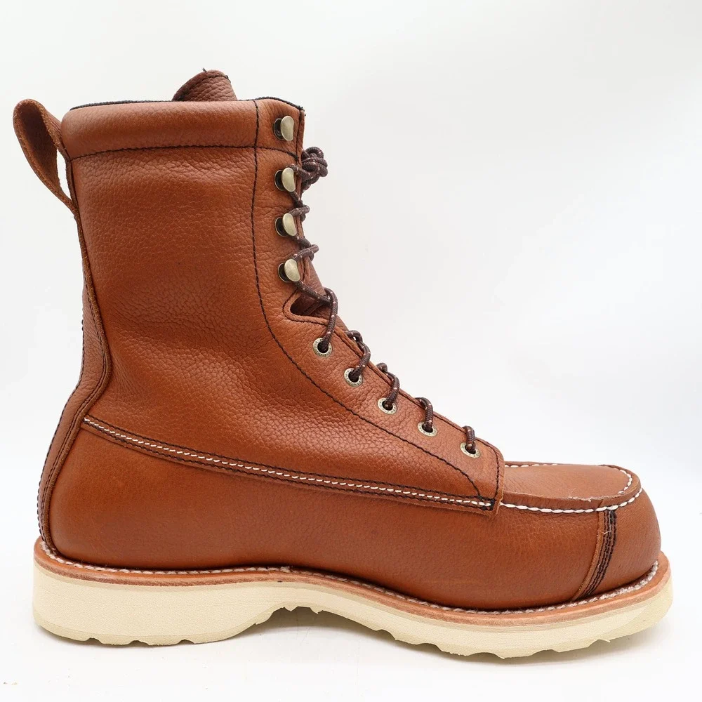 Irish Setter Boots Mens 9 D Wingshooter Leather Waterproof 894 8 Inch NIB